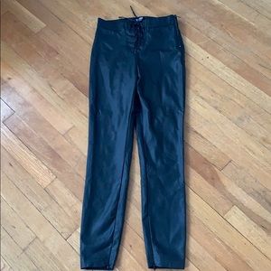 Faux leather leggings. Worn once